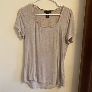 White House Black Market oversized scoop neck tee